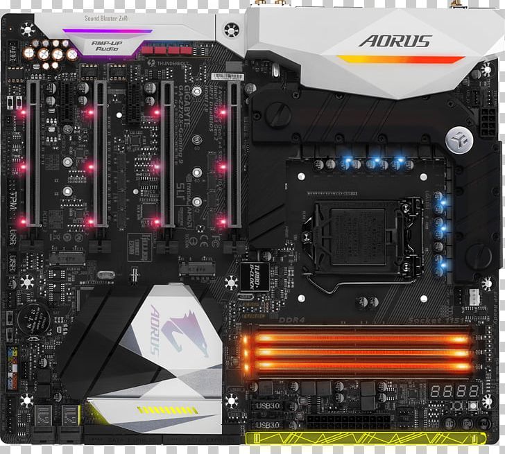 Intel LGA 1151 Motherboard Gigabyte Technology ATX PNG, Clipart, Aorus, Atx, Chipset, Computer Case, Computer Component Free PNG Download