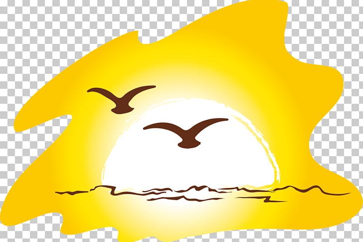 Tourism Sunset PNG, Clipart, Art, Beak, Bird, Download, Happiness Free PNG Download