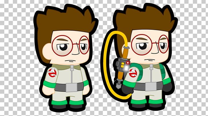 Peter Venkman Ghostbusters Proton Pack Art PNG, Clipart, Art, Cartoon, Character, Color, Digital Art Free PNG Download