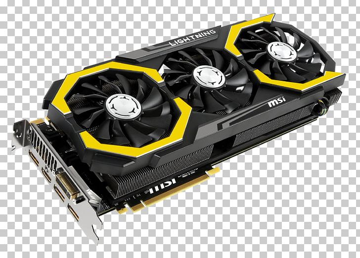 Graphics Cards & Video Adapters RGB Backlit Gaming High-end Graphics Card GeForce GTX 1080Ti LIGHTNING Z Micro-Star International Digital Visual Interface PNG, Clipart, Automotive Exterior, Electronic Device, Electronics Accessory, Evga Corporation, Gaming Computer Free PNG Download