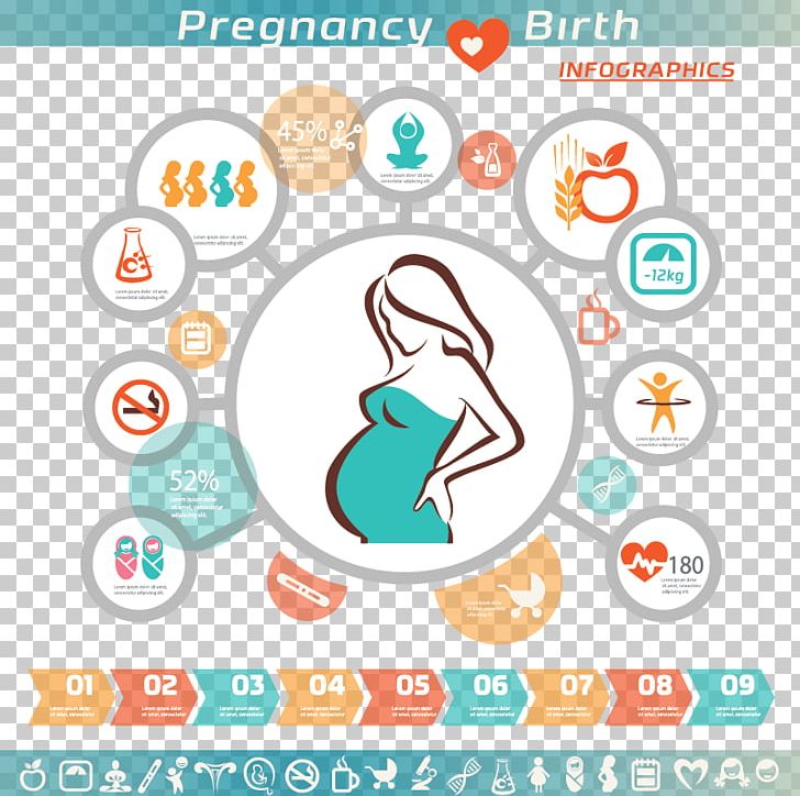 Pregnancy Infographic Woman Icon PNG, Clipart, Cartoon Character, Cartoon Cloud, Cartoon Eyes, Encapsulated Postscript, Form Free PNG Download