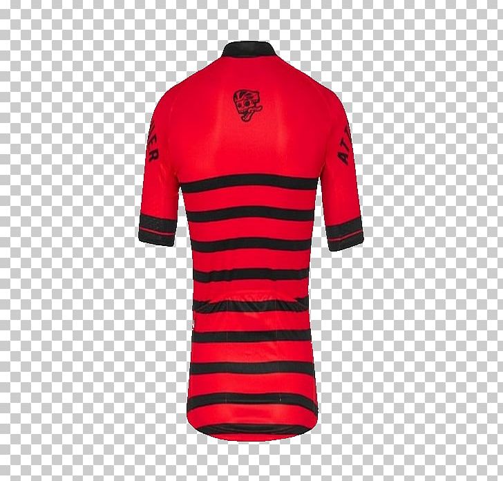 Sports Fan Jersey T-shirt Tennis Polo Sleeve PNG, Clipart, Active Shirt, Black Stripes, Clothing, Jersey, Red Free PNG Download