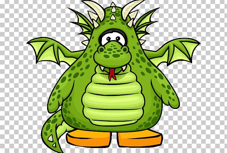 Club Penguin Dragon Costume PNG, Clipart, Amphibian, Artwork, Club Penguin, Club Penguin Island, Costume Free PNG Download
