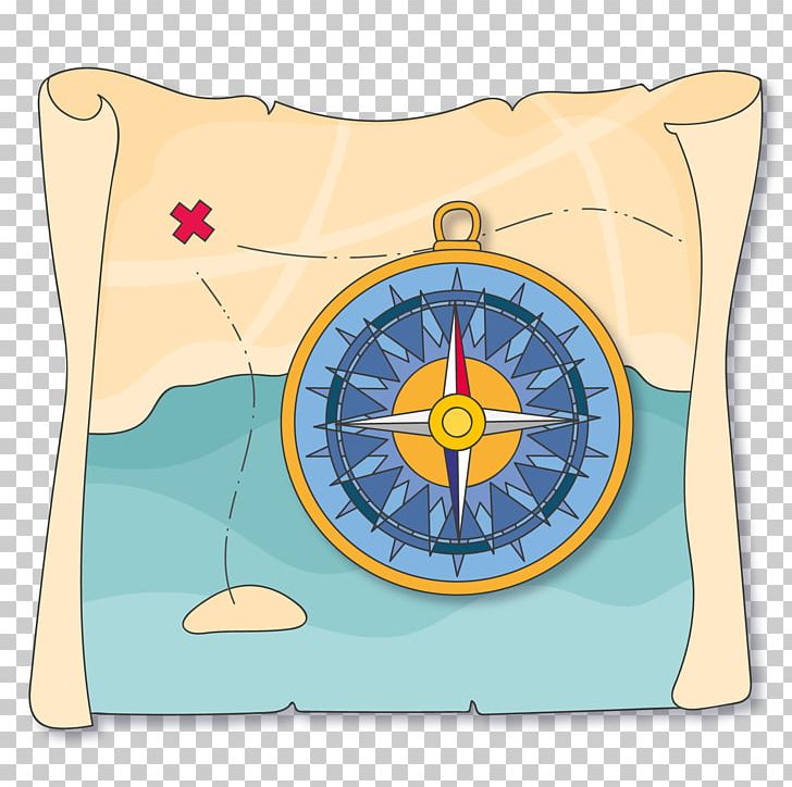 compass and map clipart