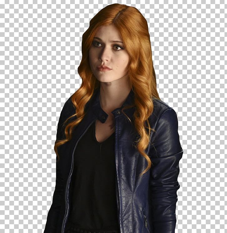 Katherine McNamara Shadowhunters Clary Fray Long-sleeved T-shirt Leather Jacket PNG, Clipart, Brown Hair, Clary Fray, Clothing, Coat, Dolls Kill Free PNG Download