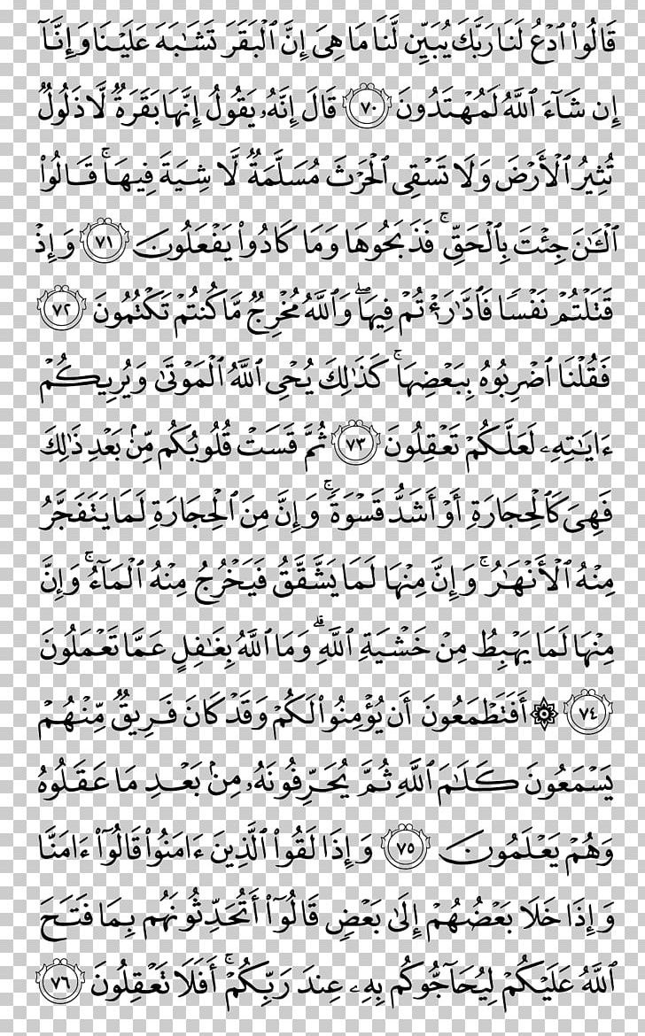 Noble Quran Al-Baqara Surah Juz' PNG, Clipart, Albaqara, Alfatiha, Aljathiya, Allah, Angle Free PNG Download