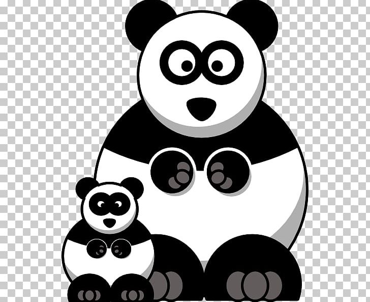 Giant Panda Bear PNG, Clipart, Artwork, Bear, Black, Black And White, Blog Free PNG Download