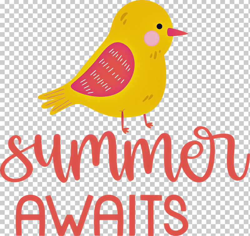 Summer Awaits Summer Summer Vacation PNG, Clipart, Beak, Birds, Geometry, Line, Logo Free PNG Download