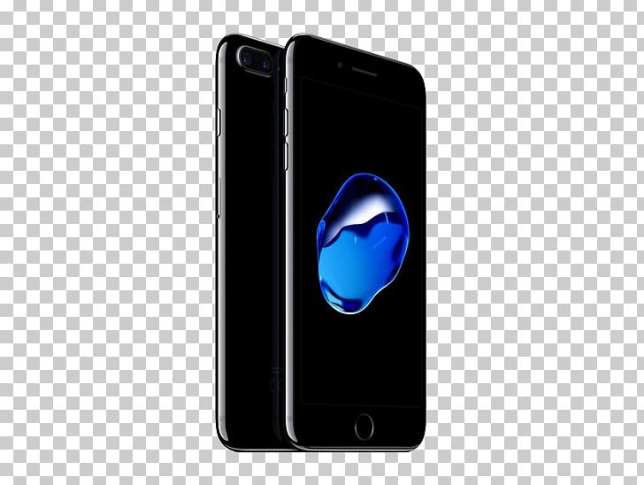 Apple IPhone 7 Plus Smartphone Jet Black IOS PNG, Clipart, Apple, Apple Iphone 7 Plus, Communication Device, Electric Blue, Electronic Device Free PNG Download