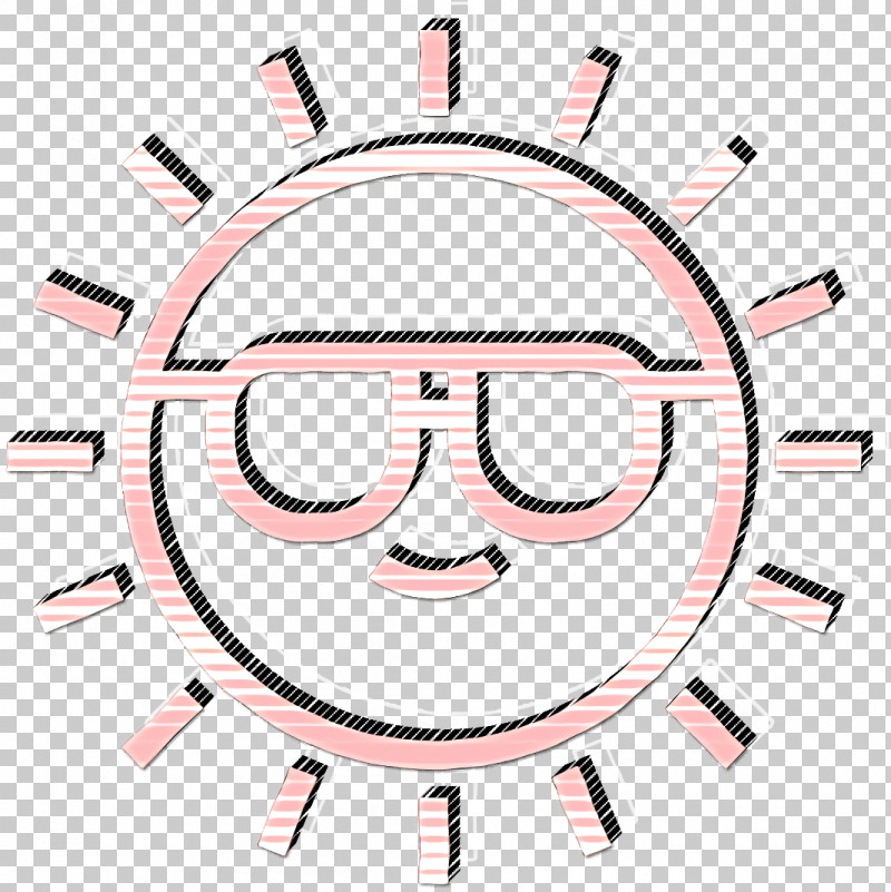 Summer Icon Sun Icon PNG, Clipart, Cartoon, Face, Geometry, Glasses, Head Free PNG Download