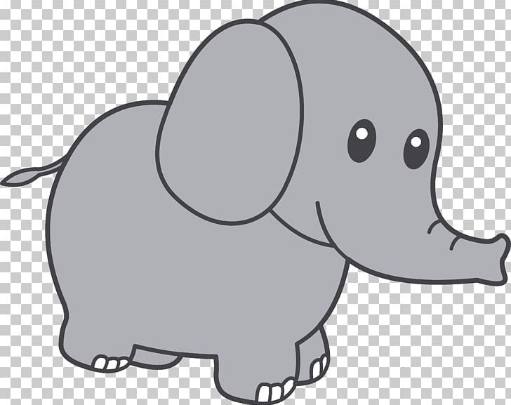African Elephant Free Content PNG, Clipart, Animal Figure, Area, Black And White, Blog, Cartoon Free PNG Download