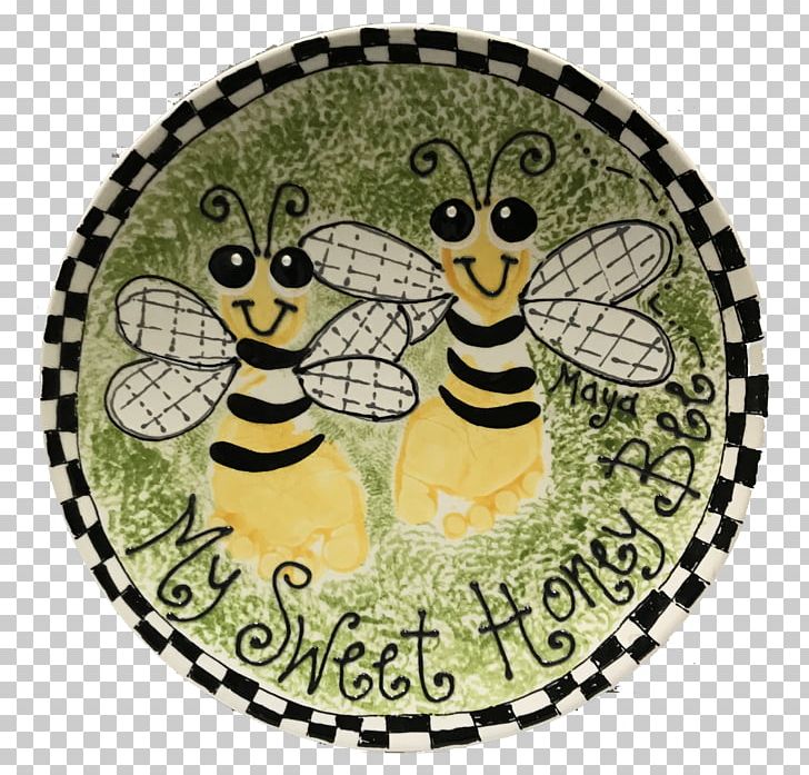 Bee Footprint Pottery PNG, Clipart, Bee, Birthday, Butterfly, Christmas, Fauna Free PNG Download