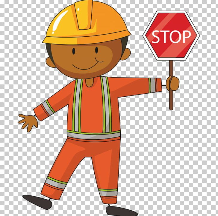road construction worker clip art
