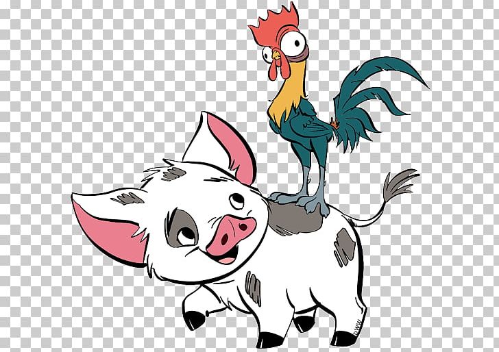 Hei Hei The Rooster Chief Tui Gramma Tala Decal Sticker PNG, Clipart, Animation, Art, Artwork, Bird, Carnivoran Free PNG Download