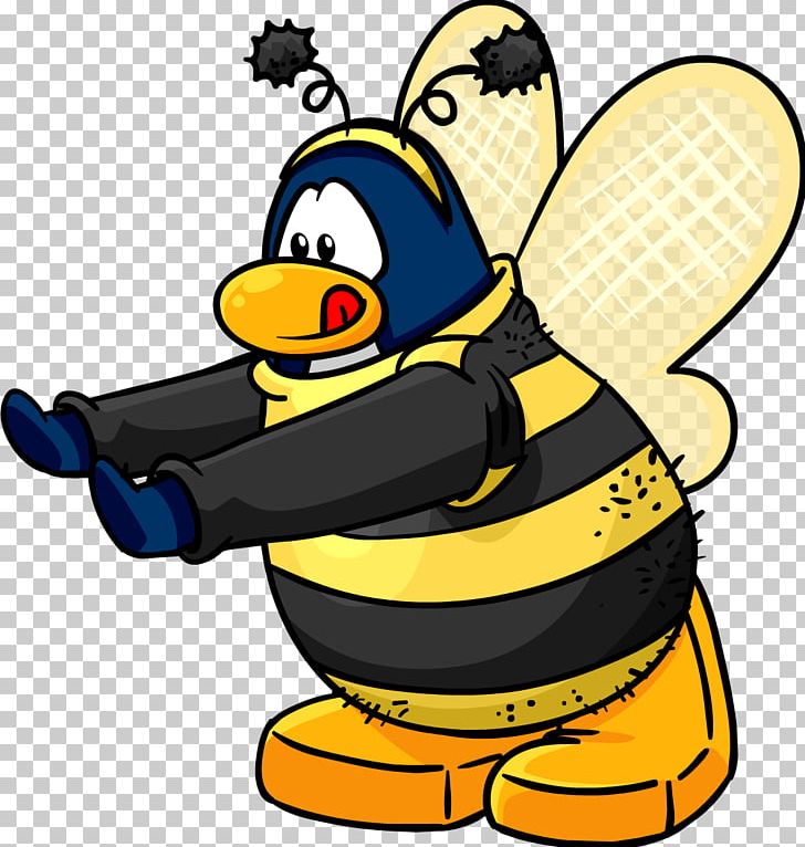 Bumblebee Club Penguin Insect PNG, Clipart, Animal, Antenna, Apocephalus Borealis, Artwork, Beak Free PNG Download