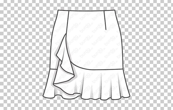Dress Skirt Drawing Fashion Illustration Pattern PNG, Clipart, Abdomen, Black, Black And White, Burda Style, Clothing Free PNG Download