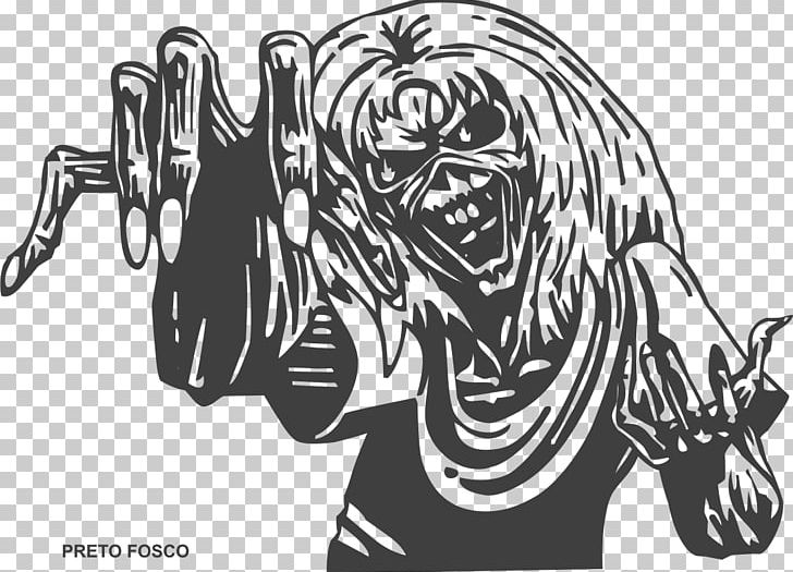Eddie Iron Maiden A Matter Of Life And Death Heavy Metal PNG, Clipart, Art, Automotive Design, Black And White, Cartoon, Drawing Free PNG Download