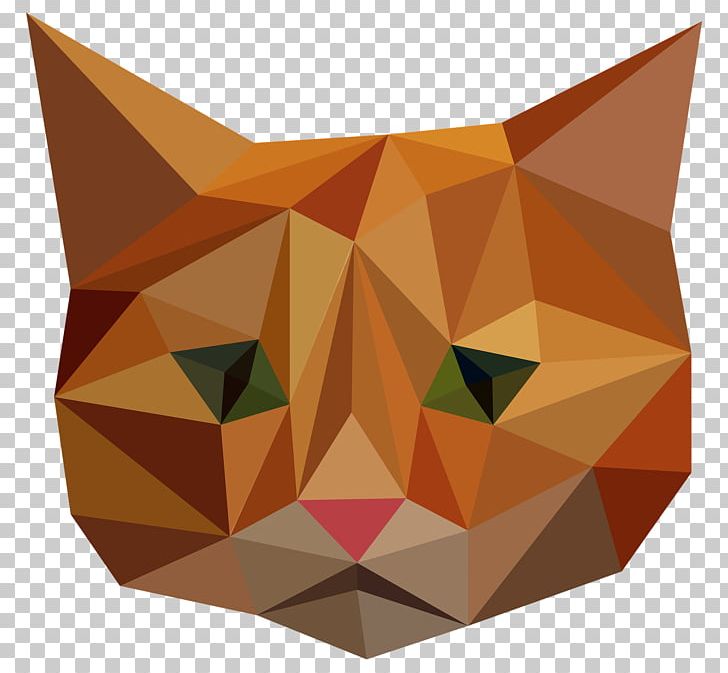 Cat Low Poly Illustration PNG, Clipart, Angle, Animal, Cat, Diamond, Diamond Border Free PNG Download