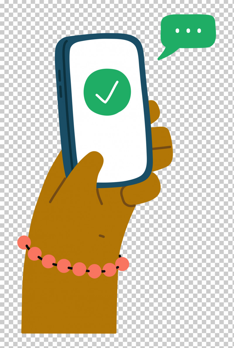 Phone Checkmark Hand PNG, Clipart, Cartoon, Checkmark, Computer, Hand, Logo Free PNG Download