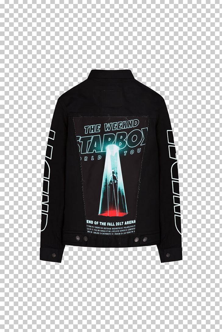Starboy: Legend Of The Fall Tour Sleeve Jacket XO PNG, Clipart, Brand, Clothing, Jacket, Jean Jacket, Jersey Free PNG Download