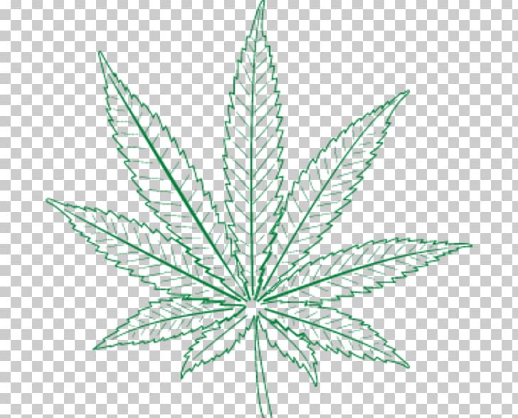 Cannabis Leaf Hemp Plant Stem Line PNG, Clipart, Cannabis, Cannabis Border, Flowering Plant, Grass, Hemp Free PNG Download