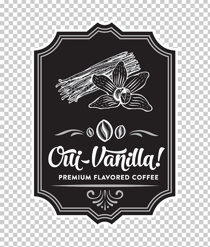 Coffee Flavor Vanilla Logo Honduras PNG, Clipart, Black, Black And White, Black M, Brand, Chemical Substance Free PNG Download