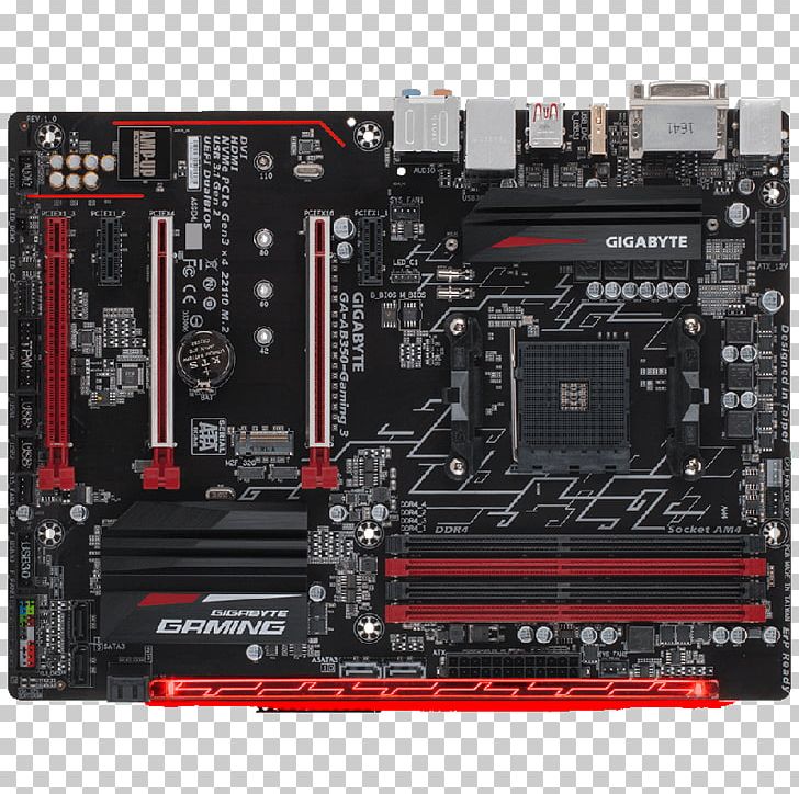 Socket AM4 Motherboard Ryzen DDR4 SDRAM PCI Express PNG, Clipart, Atx, Central Processing Unit, Chipset, Computer Component, Computer Hardware Free PNG Download