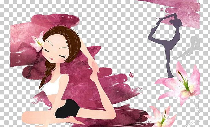Yoga Asento Body Asana PNG, Clipart, Anime, Art, Asento, Black Hair, Buttocks Free PNG Download