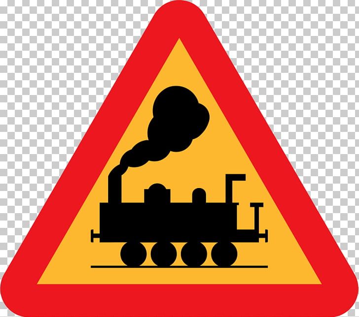 Rail Transport Train Level Crossing Traffic Sign Warning Sign PNG, Clipart, Advarselstrekant, Angle, Area, Brand, Choo Free PNG Download