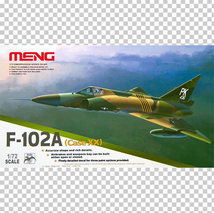 Convair F-102 Delta Dagger Aircraft Convair F-106 Delta Dart Airplane PNG, Clipart, 172 Scale, Airplane, Convair F106 Delta Dart, Fighter Aircraft, Ground Attack Aircraft Free PNG Download