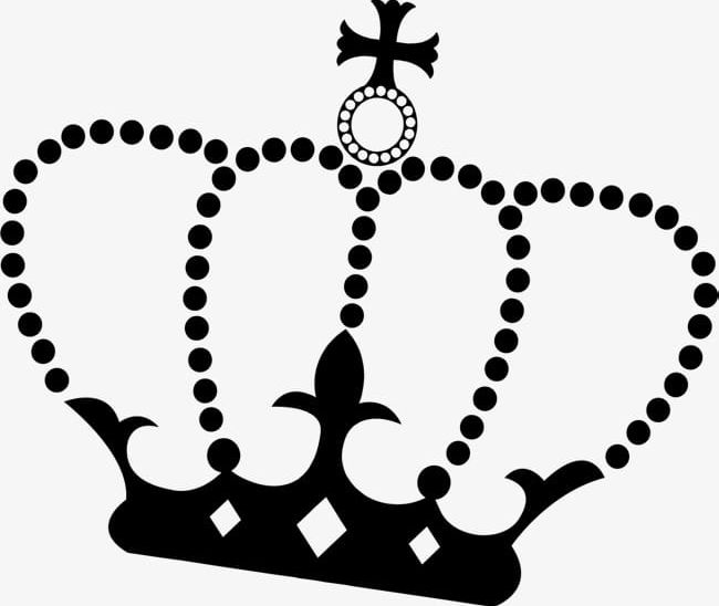 Hand Painted Black Crown PNG, Clipart, An Crown, Black, Black Clipart, Black Color, Circle Free PNG Download
