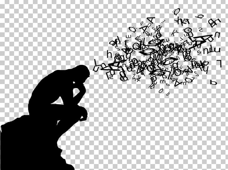 The Thinker Sculpture Ha Thought PNG, Clipart, Art, Black, Black And White, Brand, Cartoon Free PNG Download