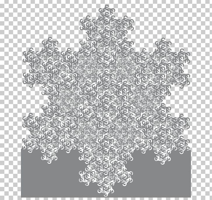 Koch Snowflake Sierpinski Triangle Fractal Curve PNG, Clipart, Benoit Mandelbrot, Black And White, Circle, Curve, Fra Free PNG Download