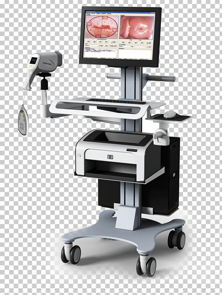 Medical Equipment Colposcopy Medicine Gynaecology Vagina PNG, Clipart, Angle, Cancer, Colposcopy, Computer Monitor Accessory, Desk Free PNG Download