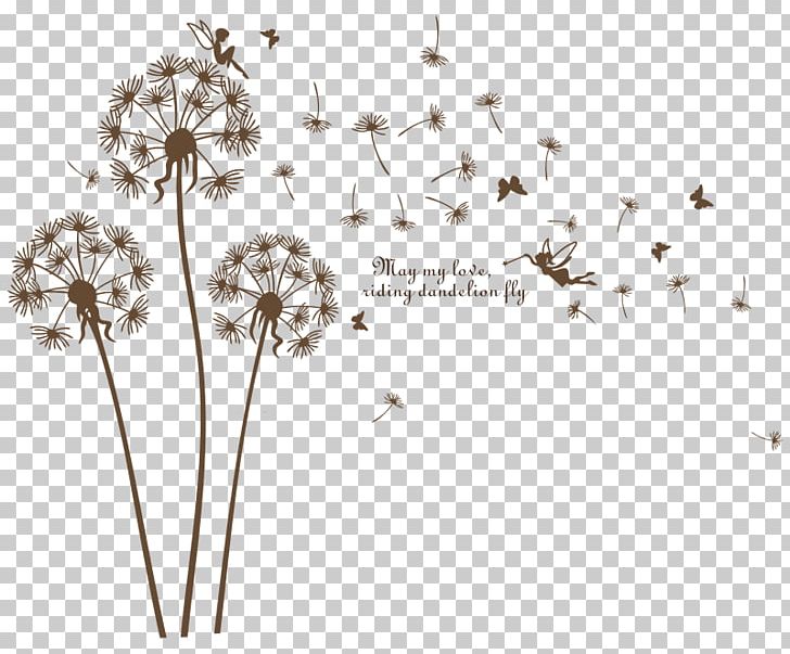 Paper Mural Painting PNG, Clipart, Art, Black And White, Body Jewelry, Cut Flowers, Dandelion Free PNG Download