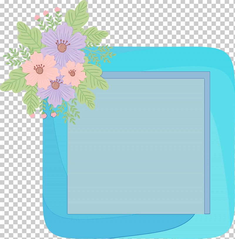 Floral Design PNG, Clipart, Blue, Cobalt Blue, Floral Design, Flower Frame, Flower Photo Frame Free PNG Download