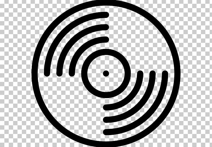 Computer Icons Phonograph Record PNG, Clipart, Area, Black And White, Circle, Compact Disc, Computer Icons Free PNG Download