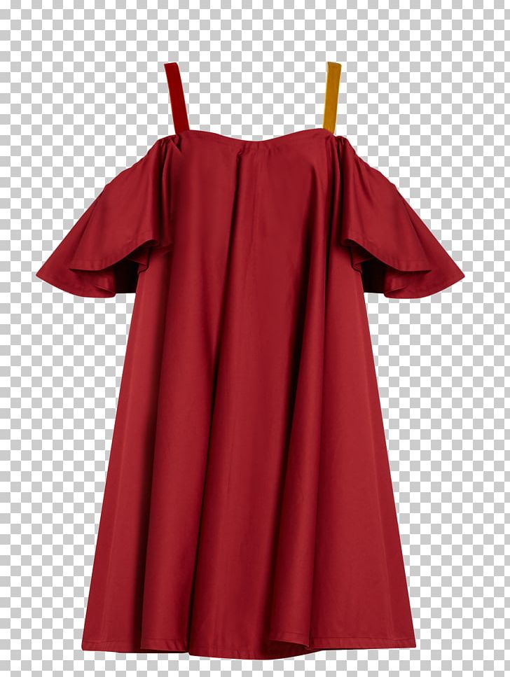 Dress Sleeve Neckline Top Maroon PNG, Clipart, Big, Big Red, Button, Clothing, Cocktail Dress Free PNG Download
