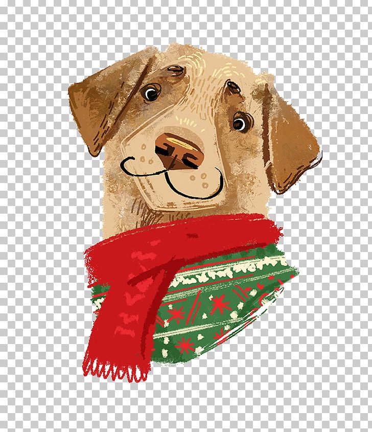 Hand-painted Christmas Dog Avatar PNG, Clipart, Carnivoran, Child, Christmas Decoration, Christmas Frame, Christmas Lights Free PNG Download