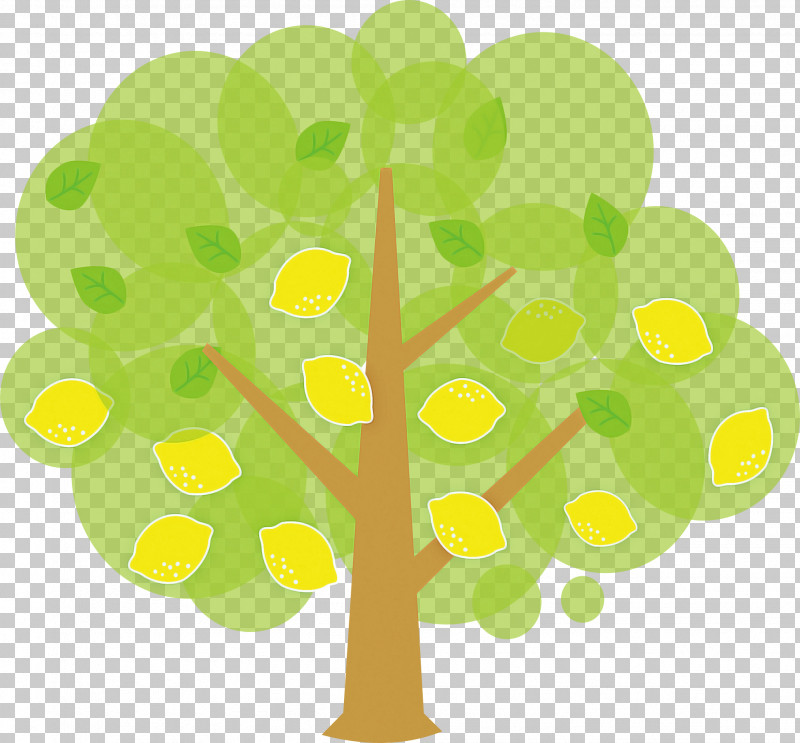 Green Yellow Leaf Tree Plant PNG, Clipart, Green, Leaf, Plant, Symbol, Tree Free PNG Download