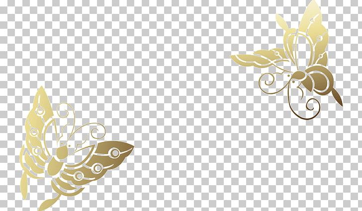 Butterfly Insect Pattern PNG, Clipart, Butterfly, Golden, Golden Background, Golden Butterfly, Golden Circle Free PNG Download