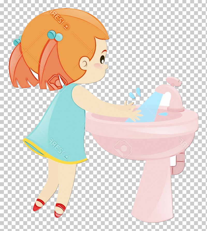 Cartoon Potty Training Bathing Child Toddler PNG, Clipart, Bathing, Cartoon, Child, Paint, Play Free PNG Download
