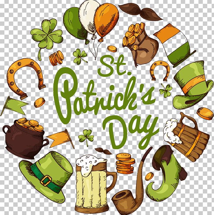 Ireland Saint Patrick's Day Festival Illustration PNG, Clipart, Cartoon, Fathers Day, Flower, Food, Fruit Free PNG Download
