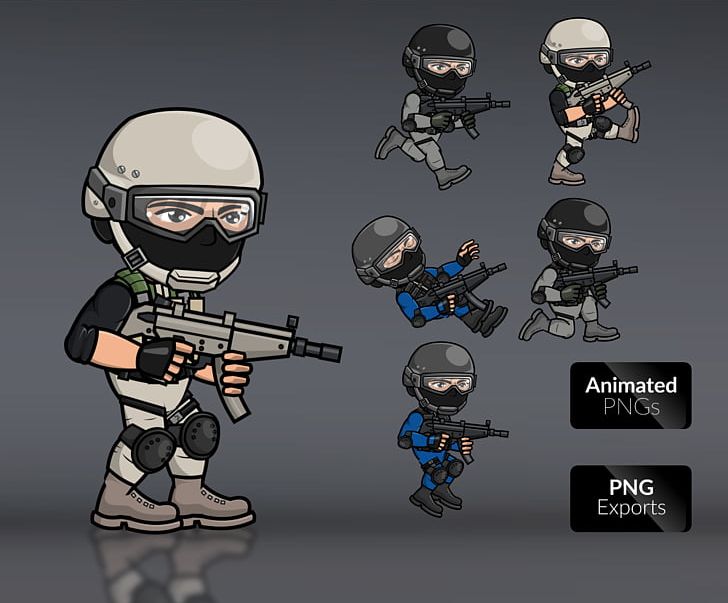Game Swat Police Officer Sprite Png Clipart 2d Computer Graphics - swat gun roblox