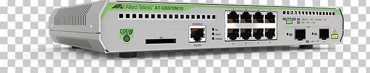 Network Switch Allied Telesis Small Form-factor Pluggable Transceiver Multilayer Switch Port PNG, Clipart, 10 Gigabit Ethernet, Allied Telesis, Electronics Accessory, Ethernet, Gigabit Ethernet Free PNG Download