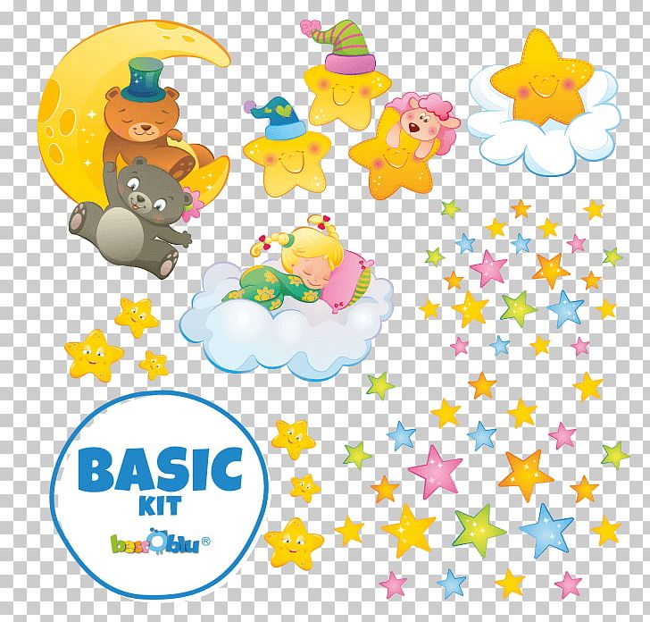 Sticker Wall Decal Night Sky Moon Star PNG, Clipart, Area, Baby Toys, Cake Decorating Supply, Cobs, Decoratie Free PNG Download