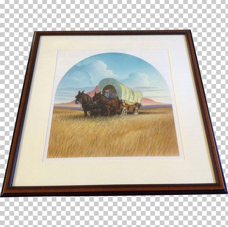 Watercolor Painting Horse Paper Covered Wagon PNG, Clipart, Airbrush, Art, Artist, Covered Wagon, Horse Free PNG Download