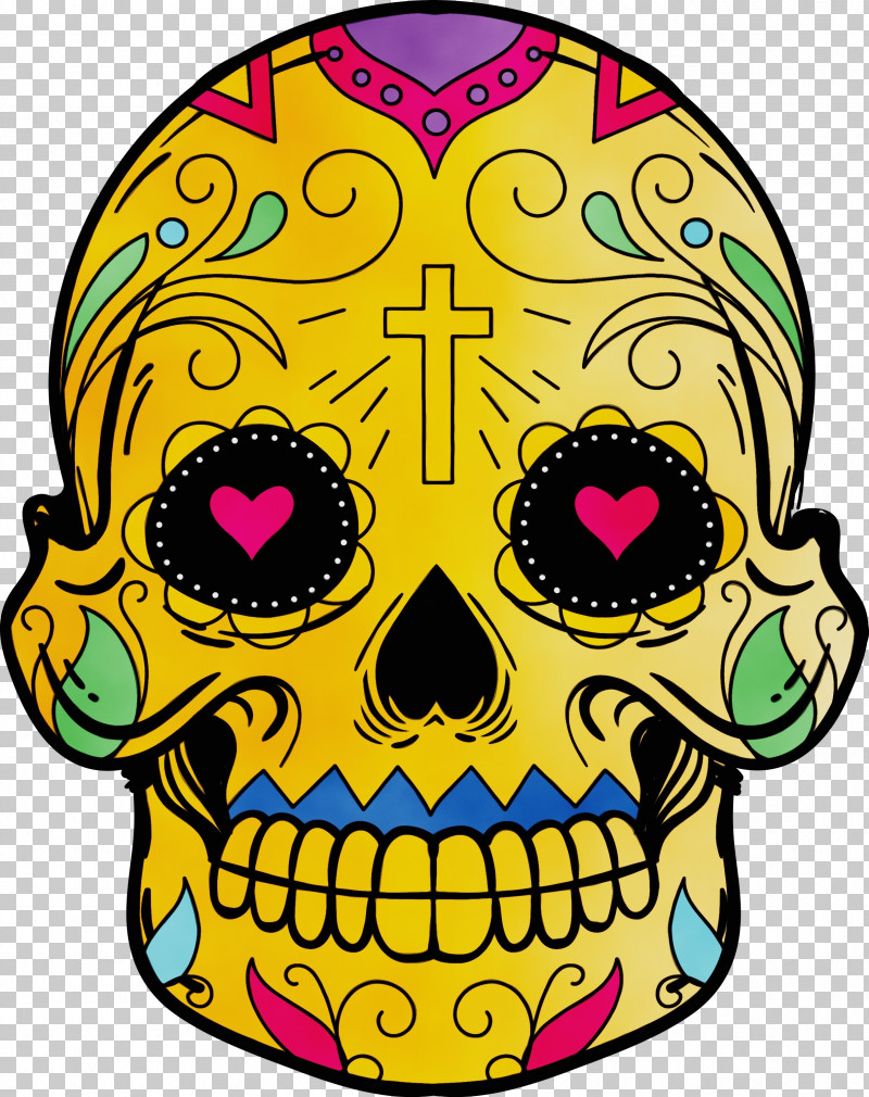 Skeleton Cuteness Head Gratis Service PNG, Clipart, Calavera, Calaveras, Cuteness, Day Of The Dead, Gratis Free PNG Download