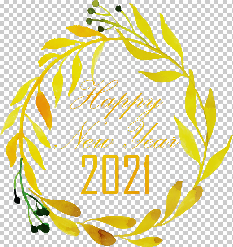 Floral Design PNG, Clipart, Commodity, Floral Design, Fruit, Happy New Year, Happy New Year 2021 Free PNG Download