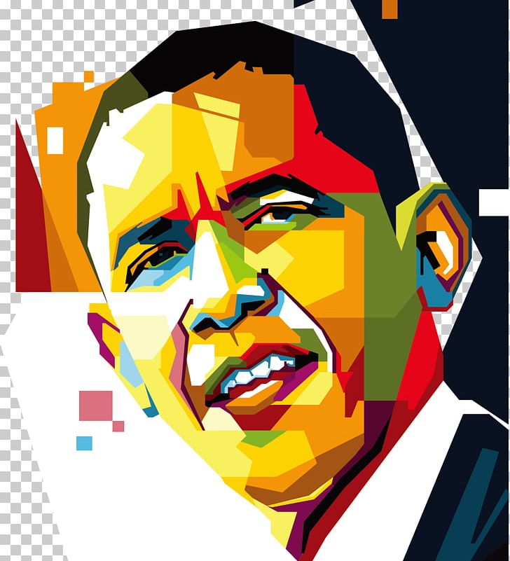Barack Obama United States WPAP Portrait PNG, Clipart, Back, Back To, Celebrities, Color, Color Pencil Free PNG Download